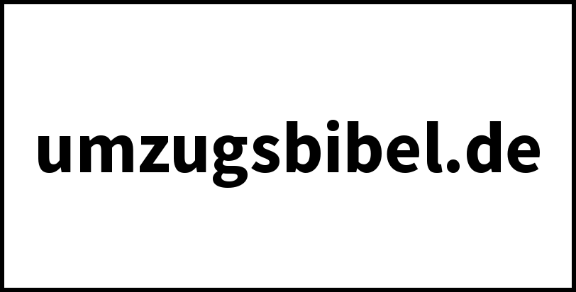 umzugsbibel.de