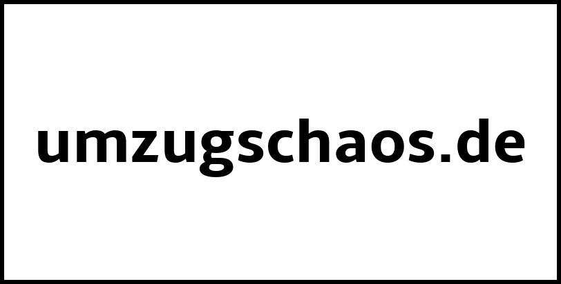 umzugschaos.de