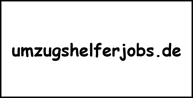 umzugshelferjobs.de