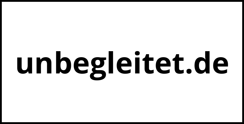 unbegleitet.de