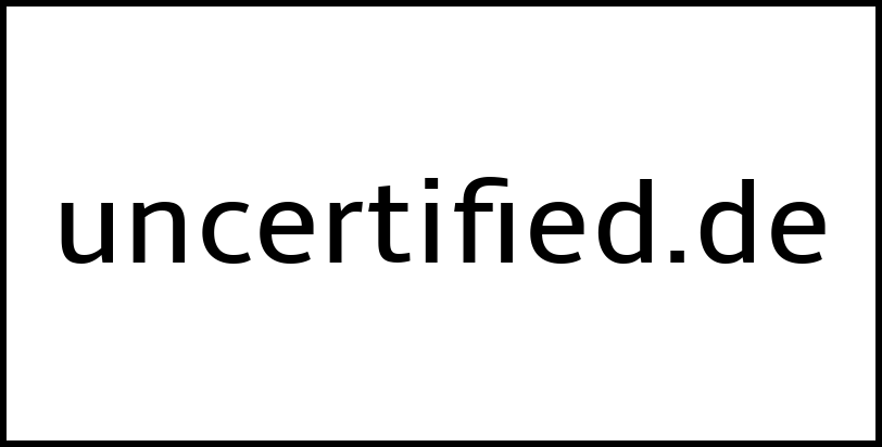 uncertified.de