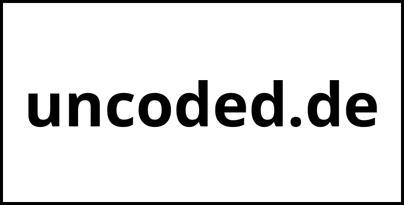 uncoded.de