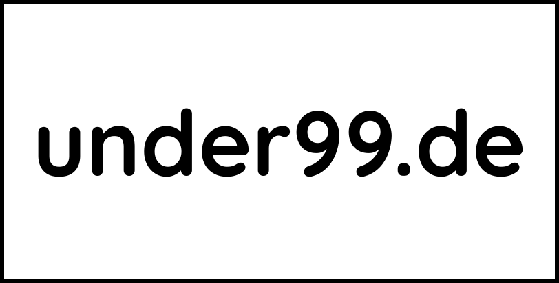 under99.de