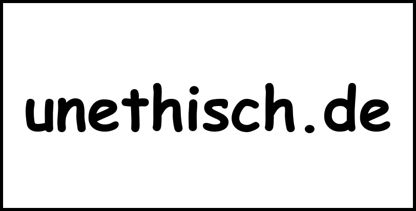 unethisch.de