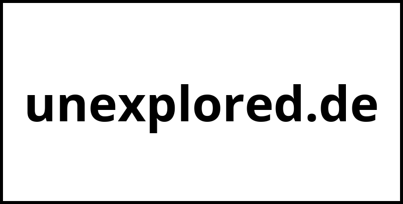 unexplored.de