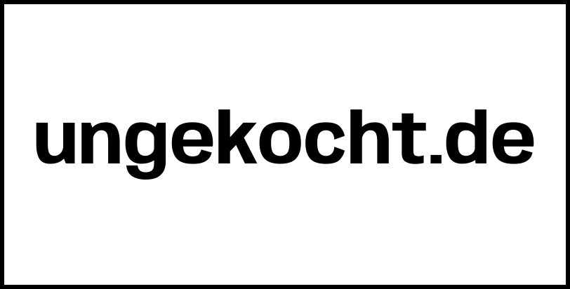 ungekocht.de