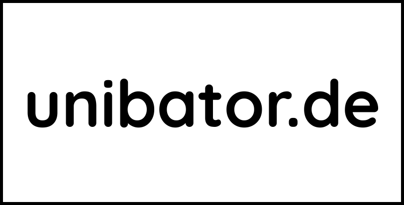 unibator.de