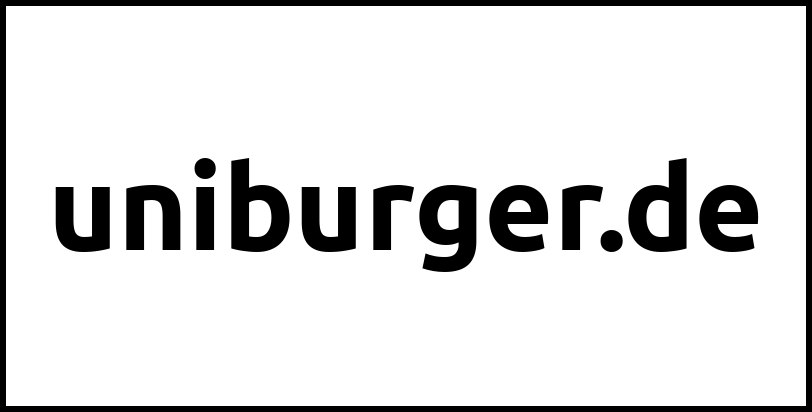 uniburger.de