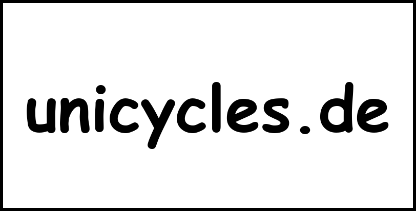 unicycles.de