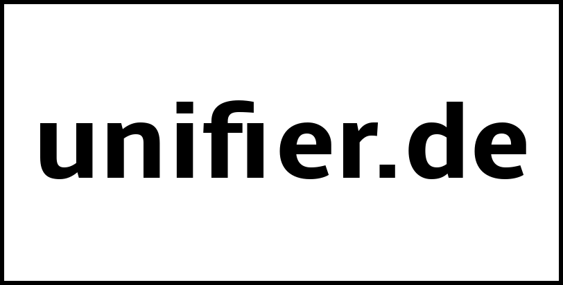 unifier.de