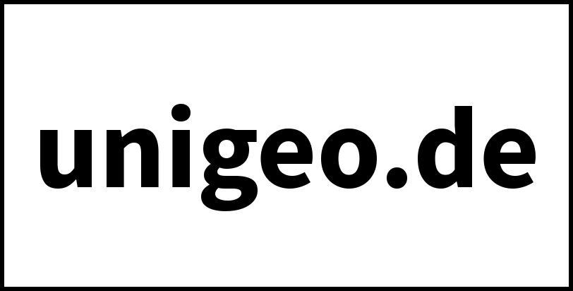 unigeo.de