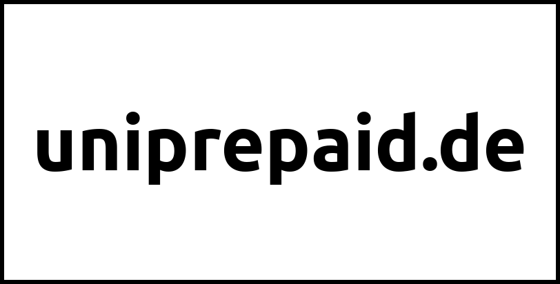 uniprepaid.de