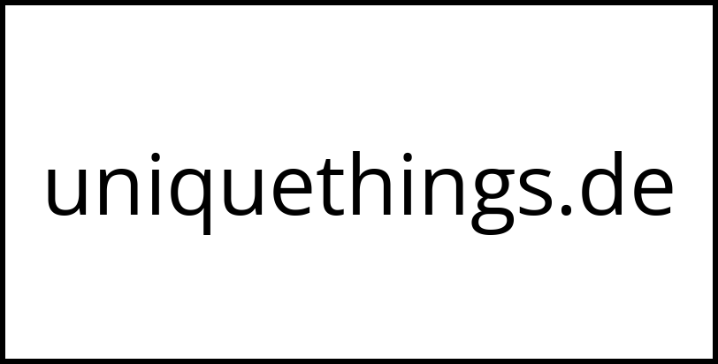 uniquethings.de