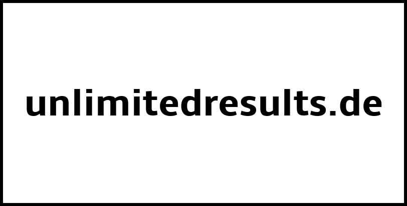 unlimitedresults.de