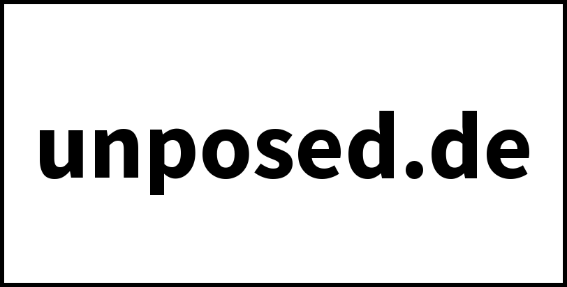 unposed.de