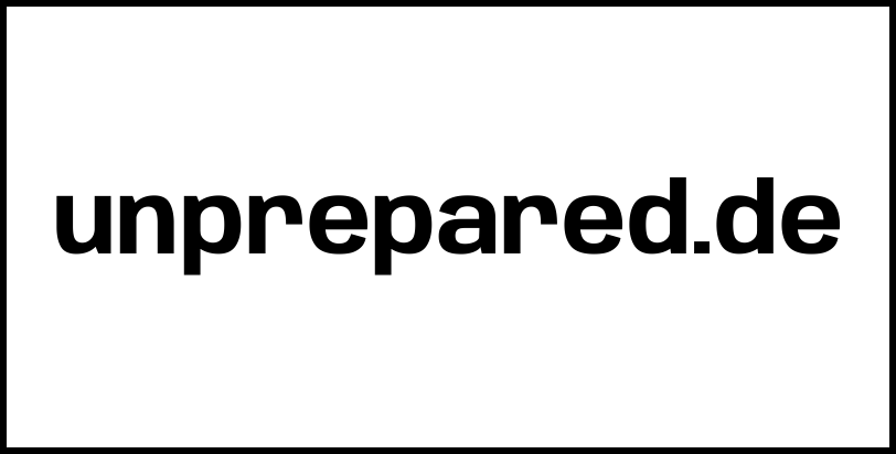 unprepared.de