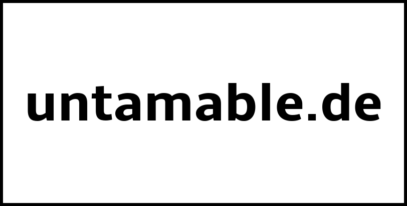 untamable.de