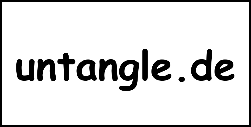 untangle.de