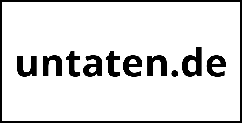 untaten.de