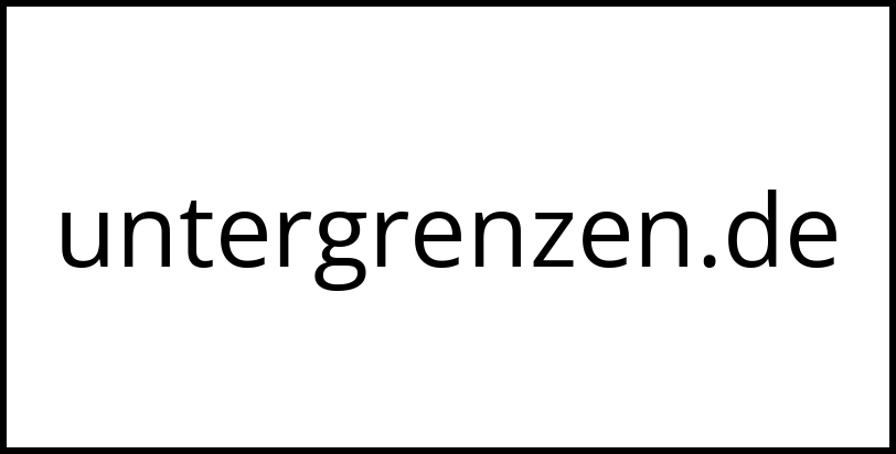 untergrenzen.de