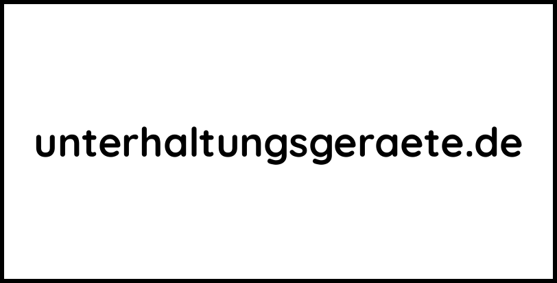 unterhaltungsgeraete.de