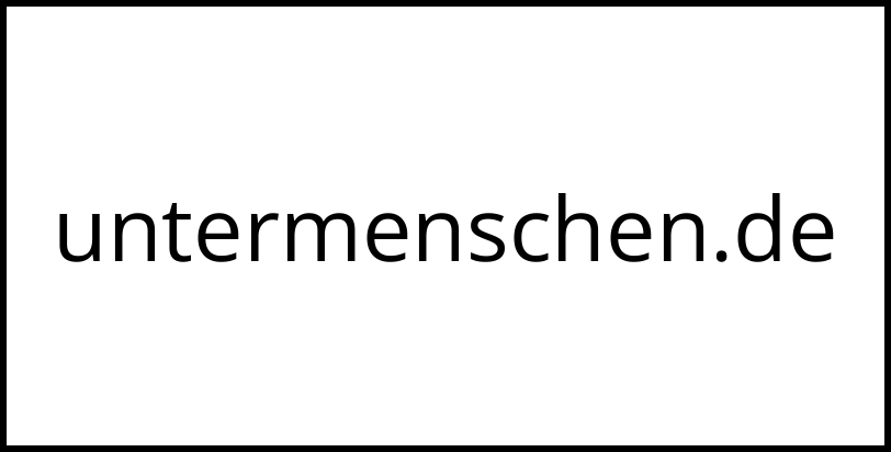 untermenschen.de