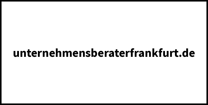 unternehmensberaterfrankfurt.de