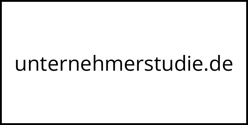 unternehmerstudie.de