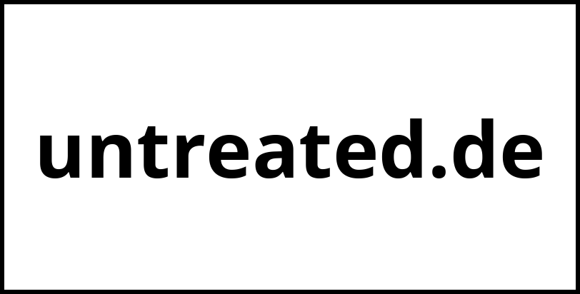 untreated.de