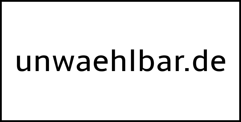 unwaehlbar.de