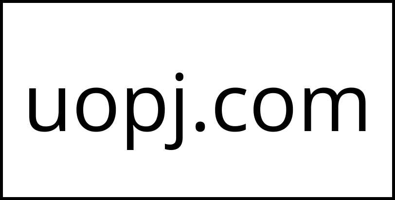 uopj.com