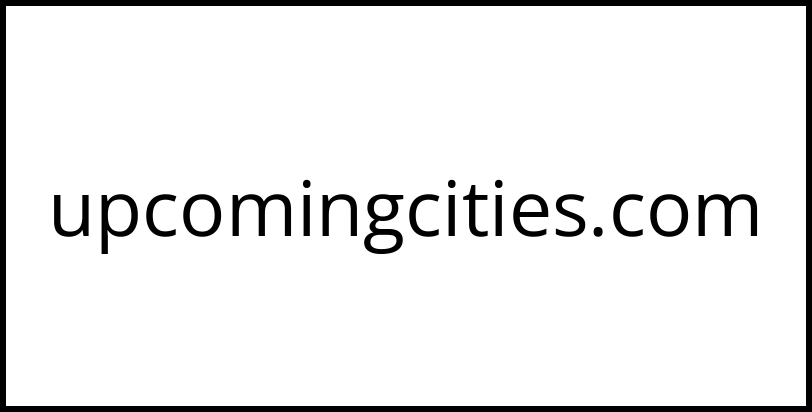 upcomingcities.com