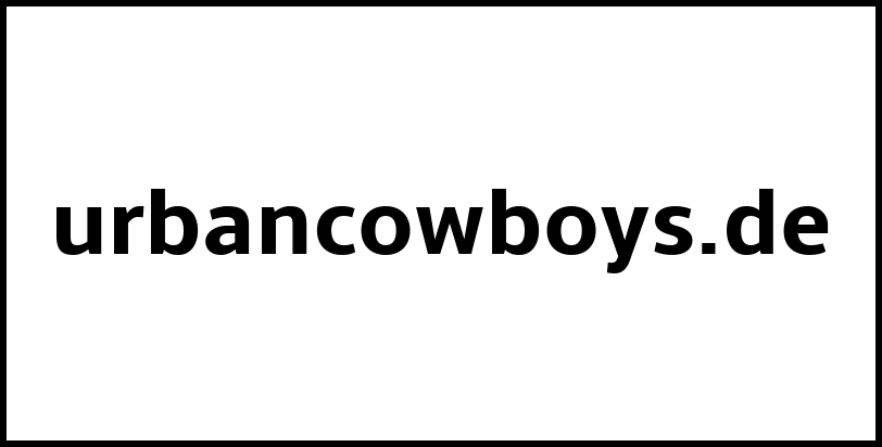 urbancowboys.de