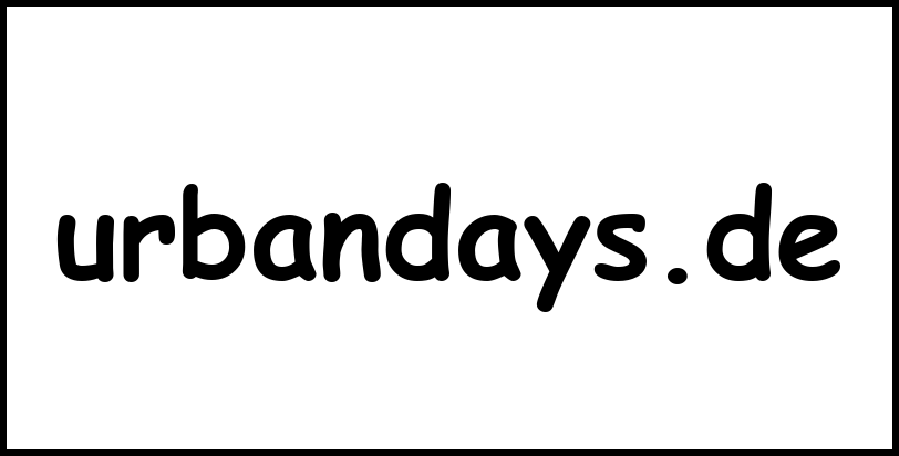 urbandays.de