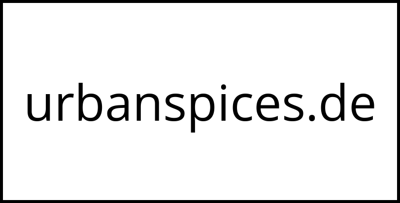 urbanspices.de