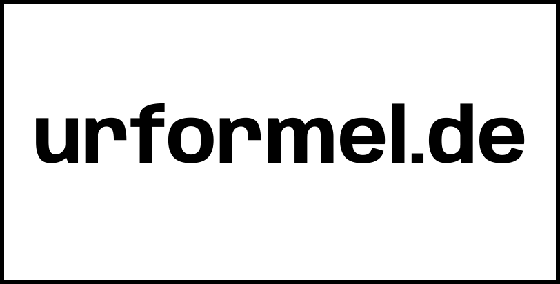 urformel.de