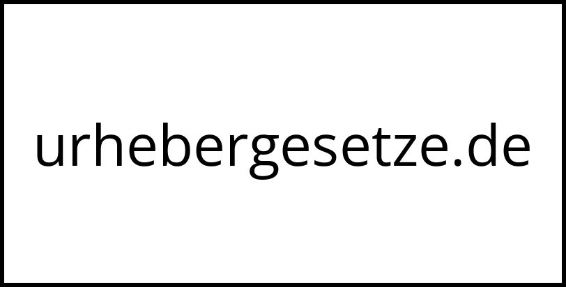 urhebergesetze.de