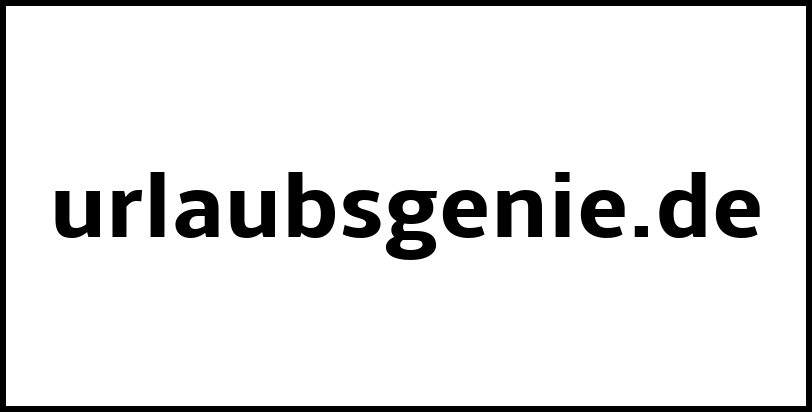 urlaubsgenie.de