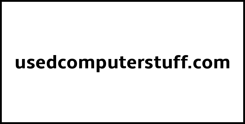 usedcomputerstuff.com