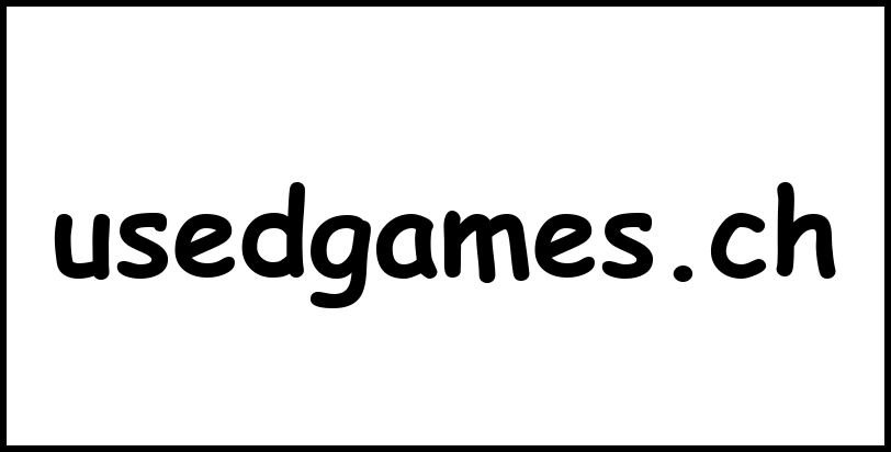 usedgames.ch