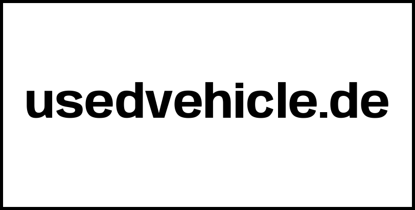 usedvehicle.de