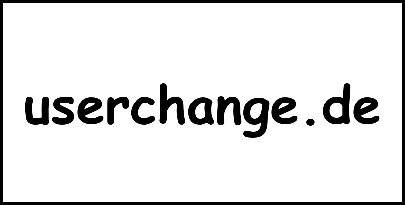 userchange.de