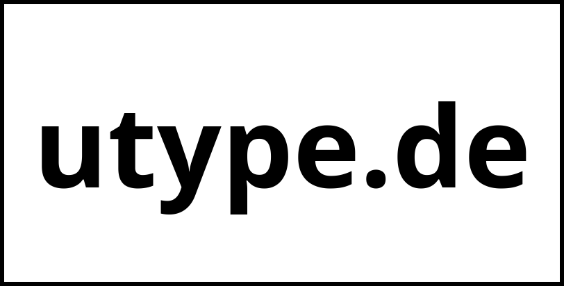 utype.de