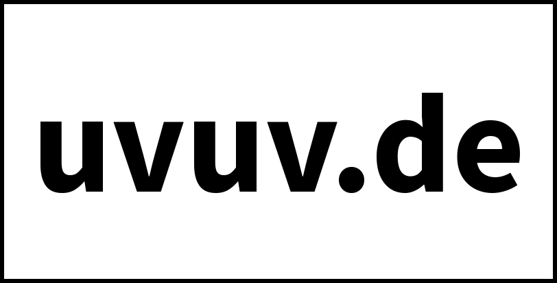 uvuv.de