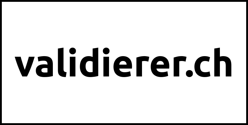 validierer.ch