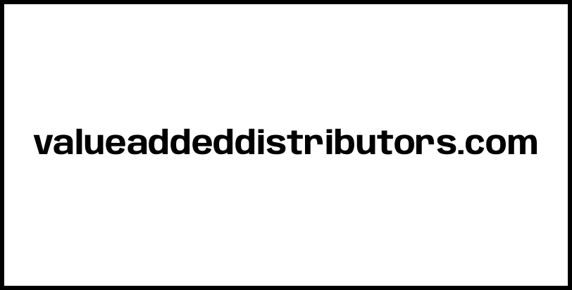 valueaddeddistributors.com