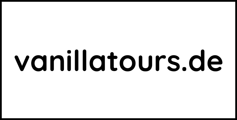 vanillatours.de