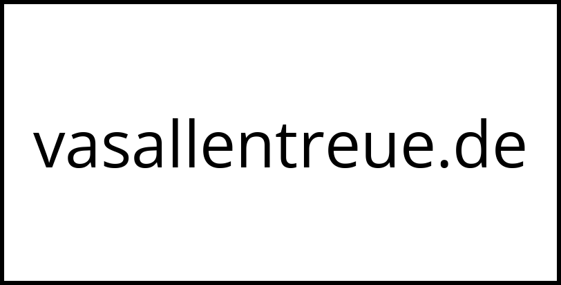 vasallentreue.de