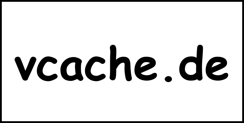 vcache.de