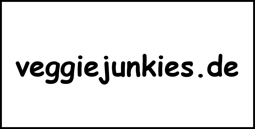 veggiejunkies.de